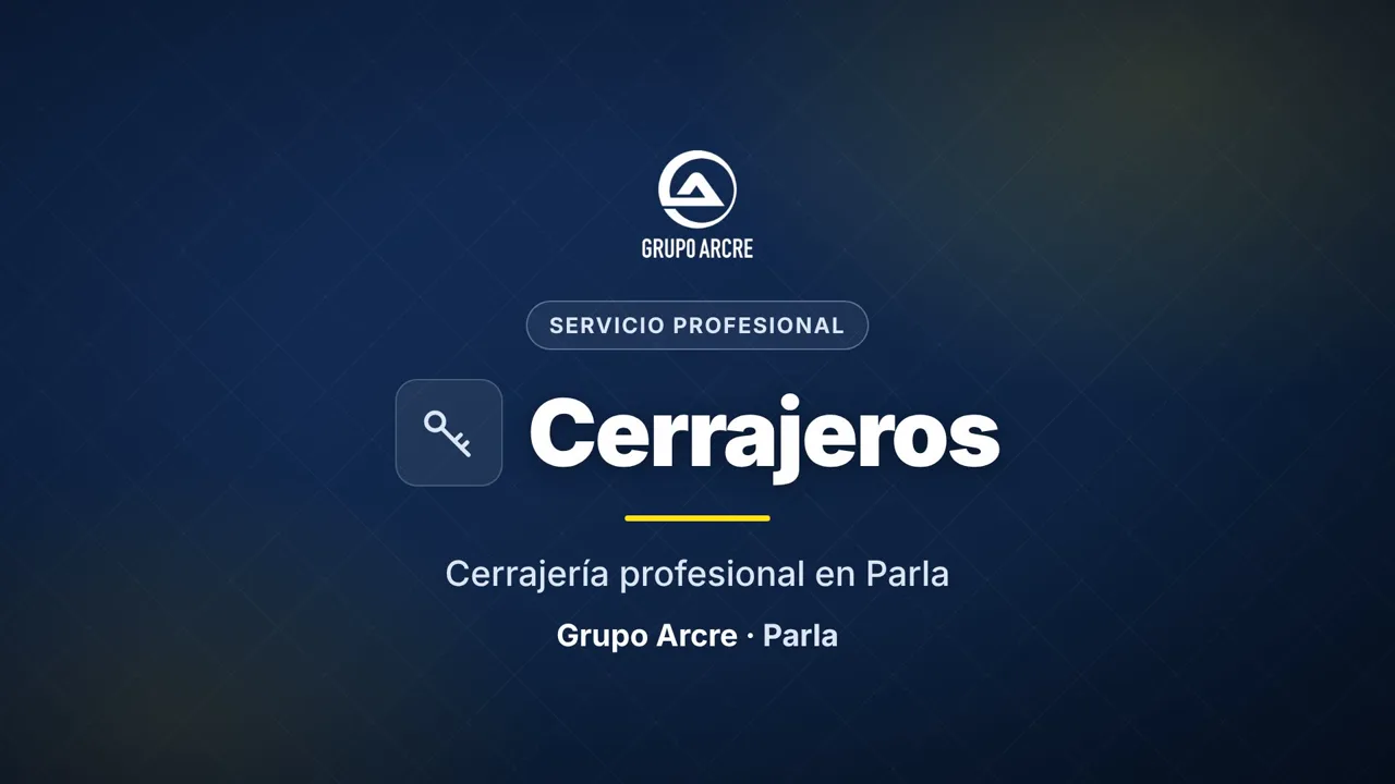 Cerrajería profesional en Parla