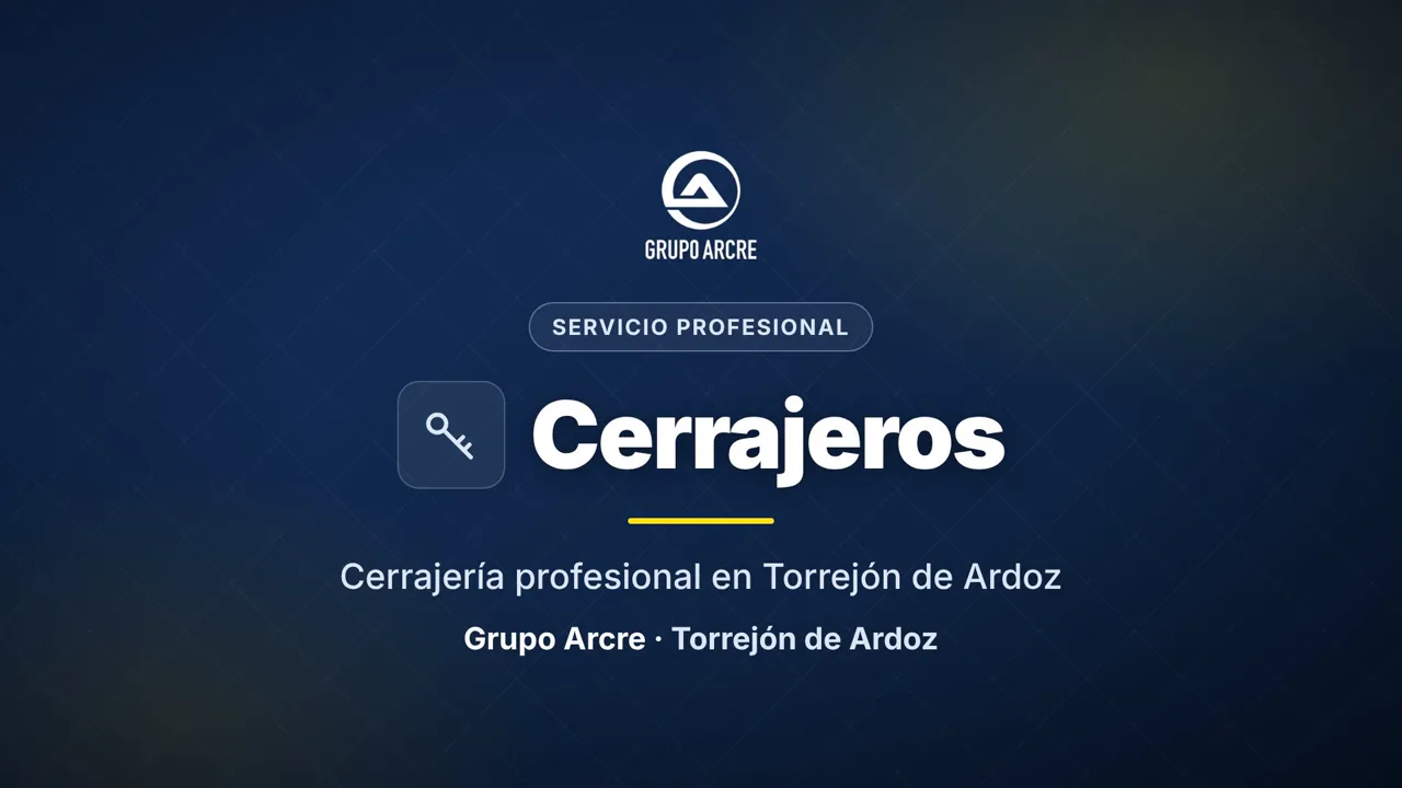 Cerrajería profesional en Torrejón de Ardoz